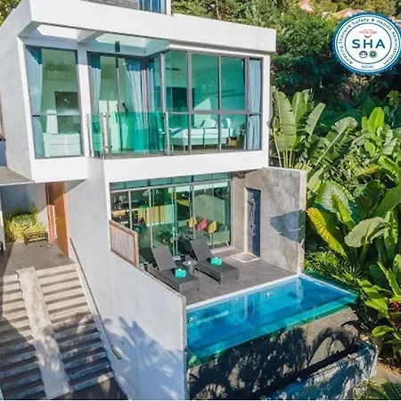Baan Saint-Tropez Seaview Villas Kata Beach Exterior photo