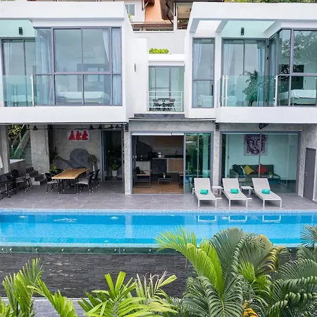 Baan Saint-Tropez Seaview Villas Kata Beach Exterior photo
