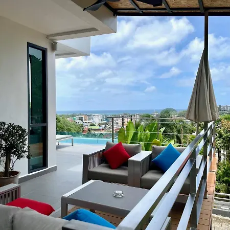 Baan Saint-Tropez Seaview Villas Kata Beach Exterior photo