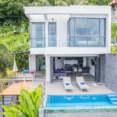 Baan Saint-Tropez Seaview Villas Kata Beach Exterior photo