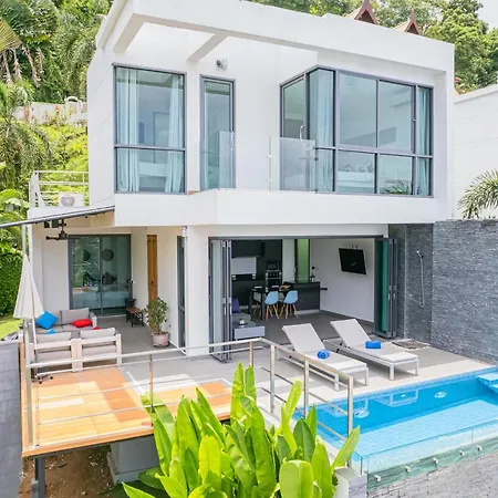 Baan Saint-Tropez Seaview Villas Kata Beach Exterior photo