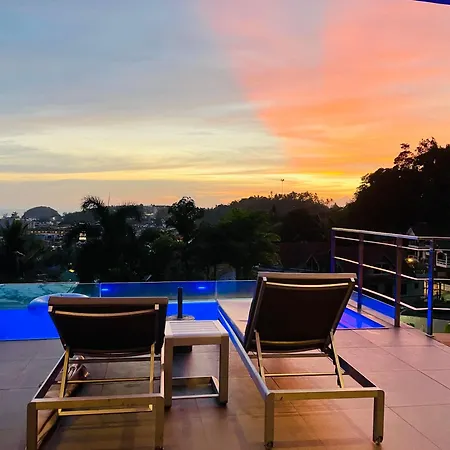 Baan Saint-Tropez Seaview Villas Kata Beach Exterior photo