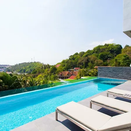 Baan Saint-Tropez Seaview Villas Kata Beach Exterior photo
